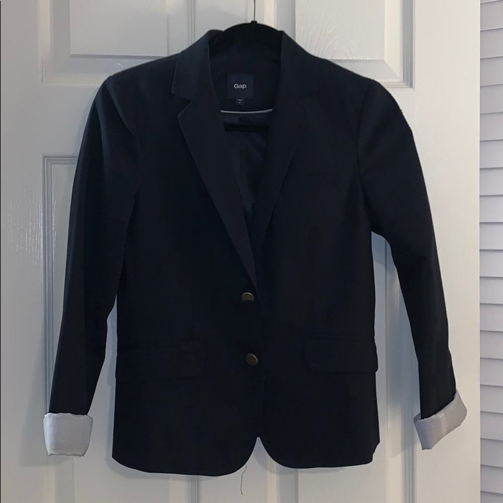 Navy blazer from Gap
